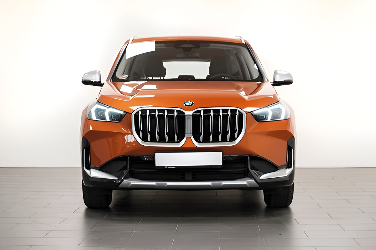 Luxury orange BMW